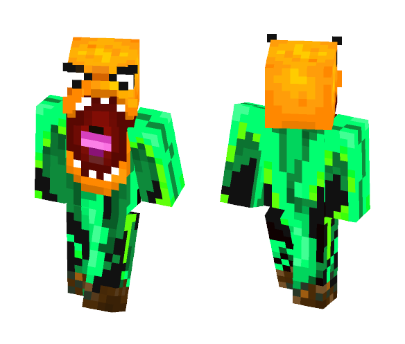 Download Free Carnivor plant Skin for Minecraft image 1 Carnivor plant - Other Minecraft Skins - image 1