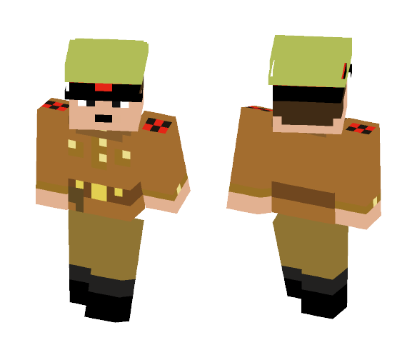 WW2 Russian Officer - Other Minecraft Skins - image 1