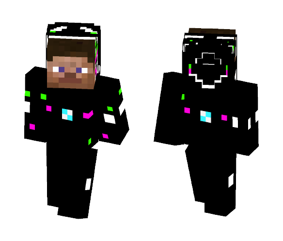 Futuristic Steve - Interchangeable Minecraft Skins - image 1