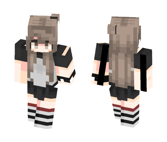 Goth~ - Female Minecraft Skins - image 1