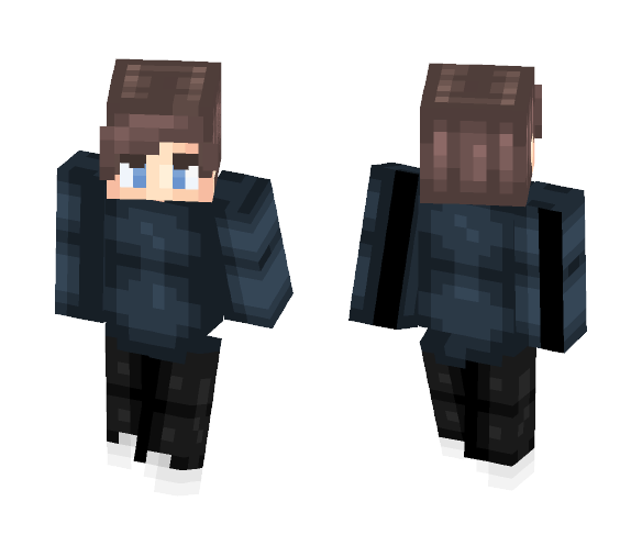 Blue eyed boy - Boy Minecraft Skins - image 1