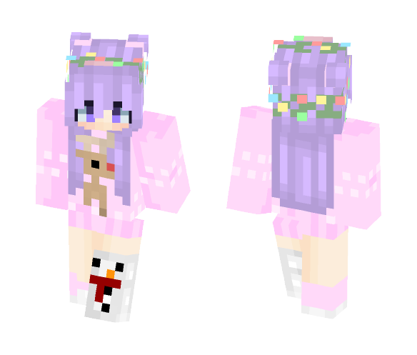 Holiday Lights - Female Minecraft Skins - image 1