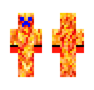Fire creeper boxer - Interchangeable Minecraft Skins - image 2