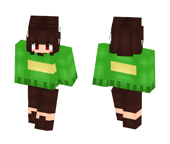 Chara || Undertale ???? - Female Minecraft Skins - image 1