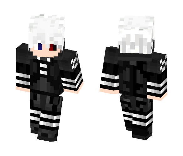 Kaneki - Male Minecraft Skins - image 1