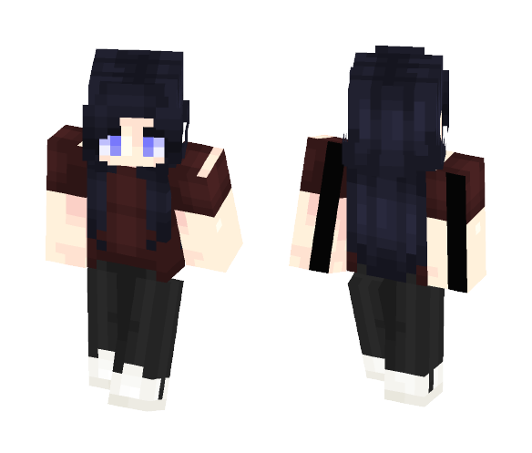 Maroon - Female Minecraft Skins - image 1