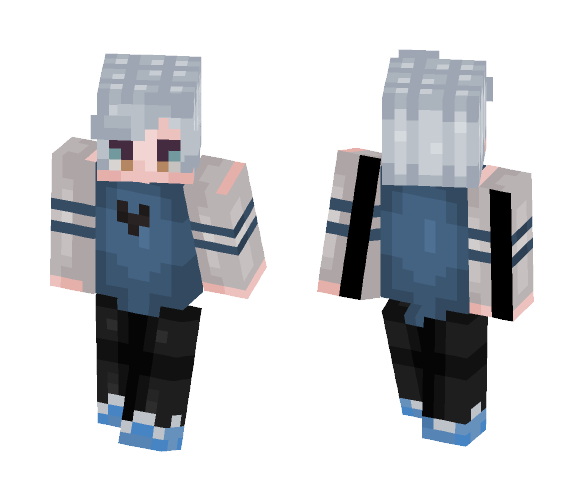 ❄️Frozen Heart❄️ - Male Minecraft Skins - image 1