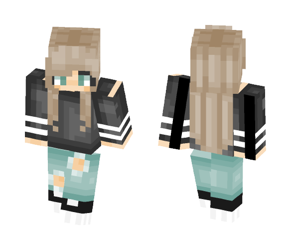 No injures caused (first skin) - Female Minecraft Skins - image 1