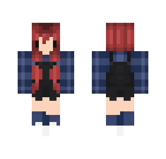 chibi red hair
