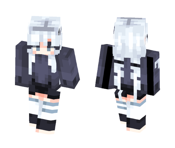 Bleached Socks - Female Minecraft Skins - image 1