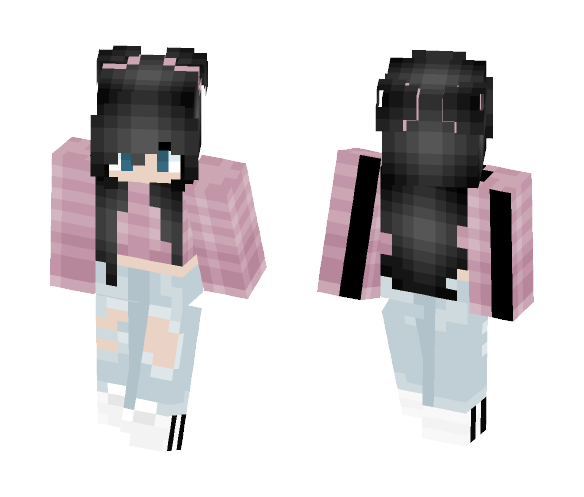 Download Free Urban Country Girl Skin for Minecraft image 1 Urban Country Girl - Girl Minecraft Skins - image 1