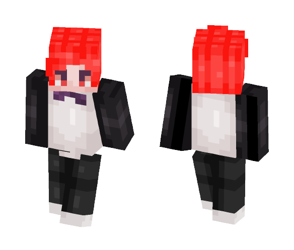 ????Red Panda boy - Boy Minecraft Skins - image 1