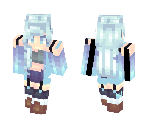 dusk ???? // oblivion fs - Female Minecraft Skins - image 1