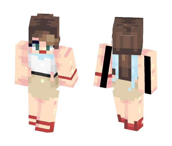 Download Free another remake of an old skin. Skin for Minecraft image 1 another remake of an old skin. - Female Minecraft Skins - image 1