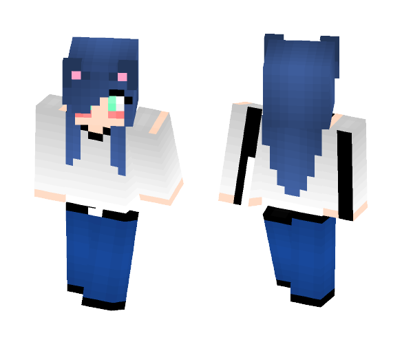 Cute Kitty Ears - Female Minecraft Skins - image 1