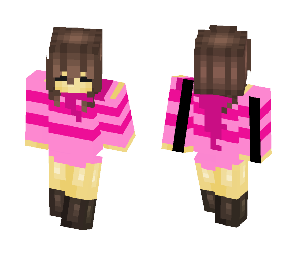 Swordtale Frisk - Interchangeable Minecraft Skins - image 1
