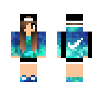 Nike girl - Girl Minecraft Skins - image 2