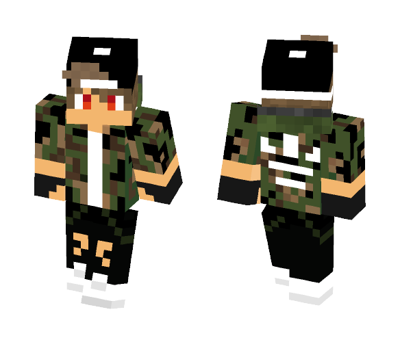 Adidas boy camo - Boy Minecraft Skins - image 1