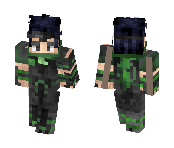[Overwatch] Sparrow Genji - Male Minecraft Skins - image 1