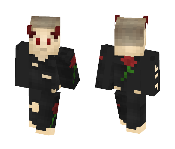 rose devil - Male Minecraft Skins - image 1