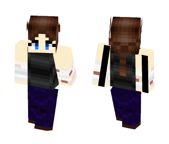 Hang on Little Fighter - Female Minecraft Skins - image 1