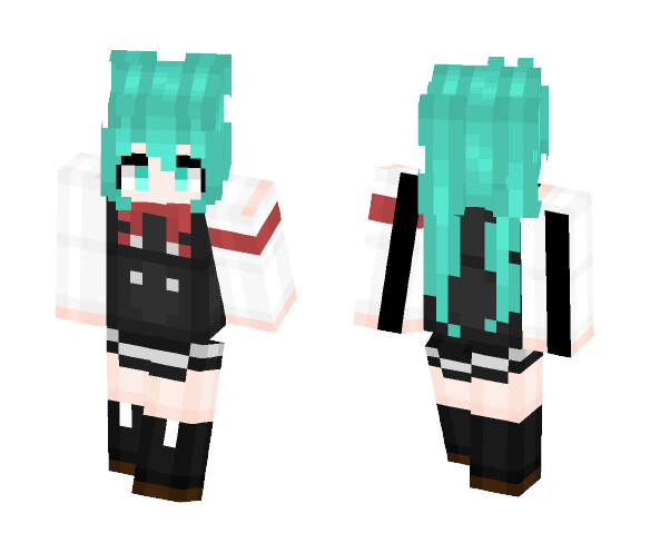 Hop! Step! Instant Death!!! - Female Minecraft Skins - image 1