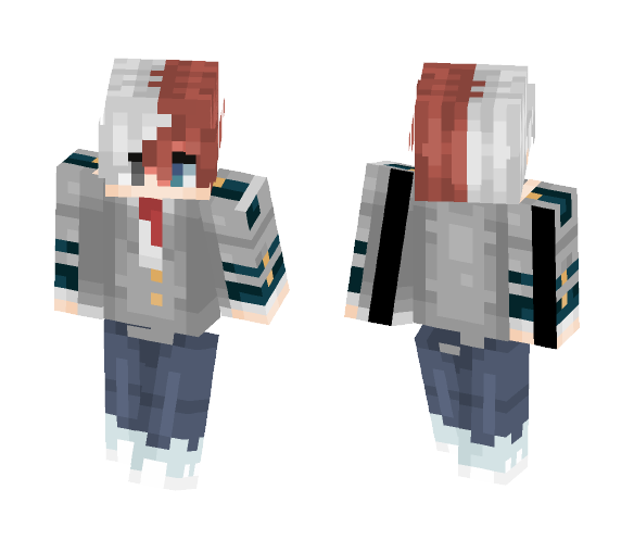 Shouto Todoroki // - Male Minecraft Skins - image 1