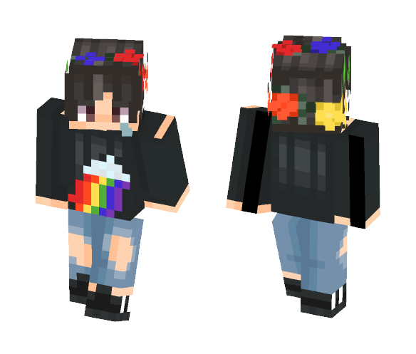 I'm Back-Tear face - Male Minecraft Skins - image 1