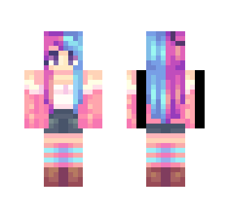 Cotton candy - Female Minecraft Skins - image 2