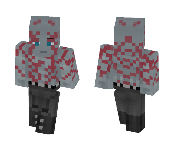 Drax the Destroyer - Male Minecraft Skins - image 1