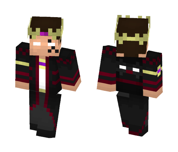 King Herobrine - Herobrine Minecraft Skins - image 1