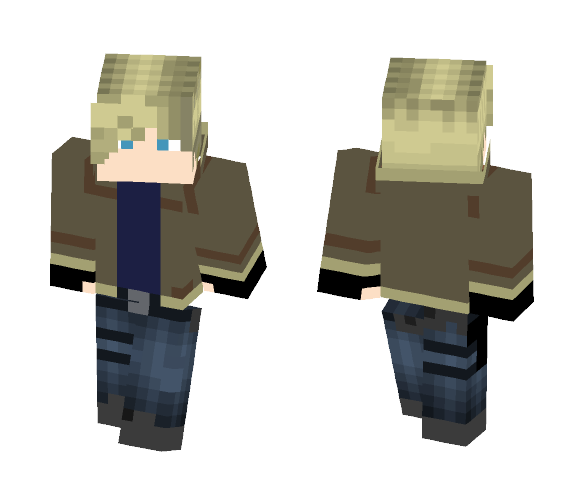 Leon Scott Kennedy resident evil 4 - Male Minecraft Skins - image 1
