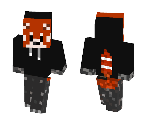 Red Panda - Male Minecraft Skins - image 1
