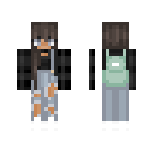Overalls /w backpack - Male Minecraft Skins - image 2