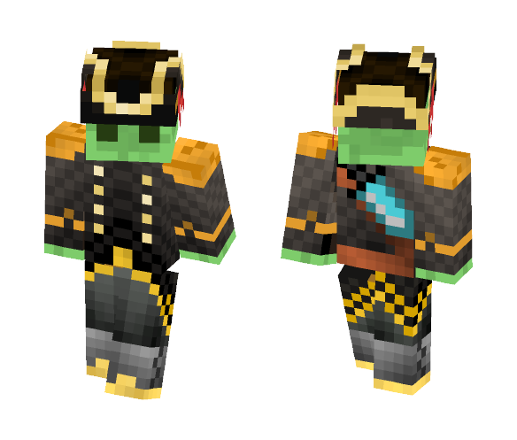 Slime Captain - Male Minecraft Skins - image 1