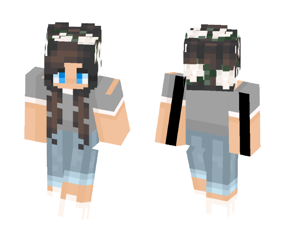 Casual Flower - Female Minecraft Skins - image 1