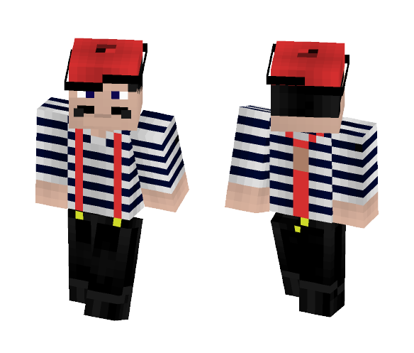 French street artist - Male Minecraft Skins - image 1
