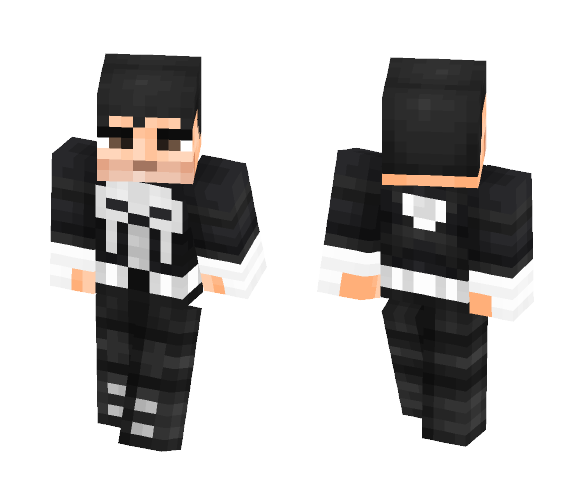 Download Free Punisher (Defenders) Skin for Minecraft image 1 Punisher (Defenders) - Male Minecraft Skins - image 1