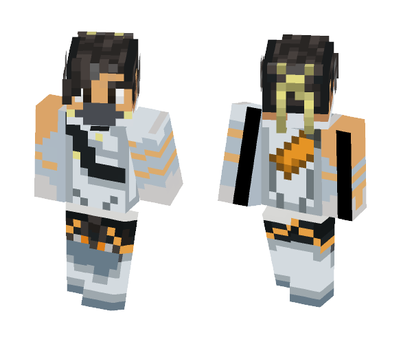 Cyber Ninja Hanzo - Male Minecraft Skins - image 1