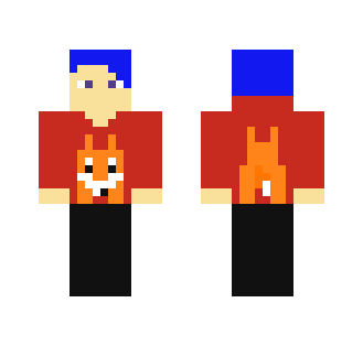 Cool fox hoodie guy