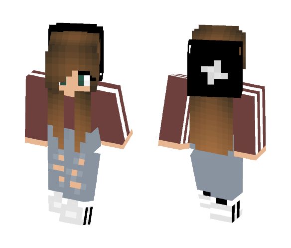 Beanie Girl - Girl Minecraft Skins - image 1