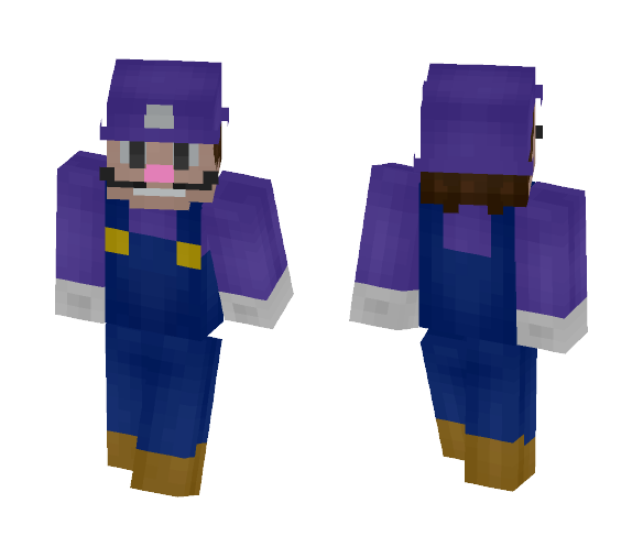 Waluigi - Male Minecraft Skins - image 1