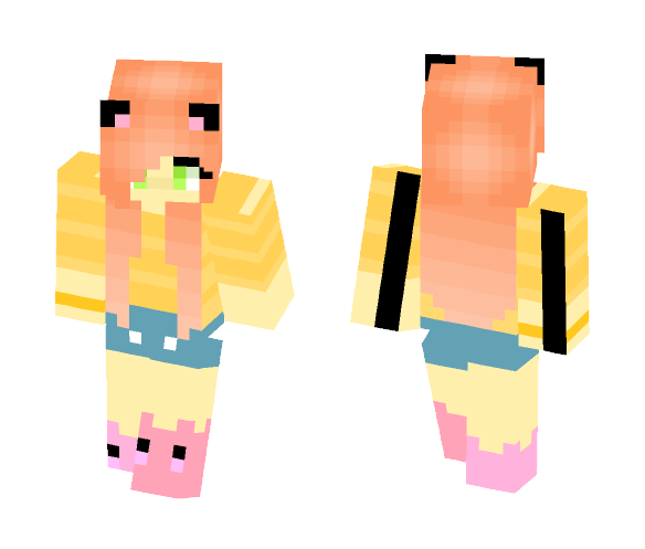 Launa - Warrior Cats OC Human Form - Female Minecraft Skins - image 1