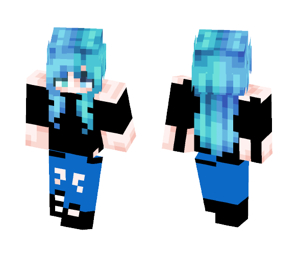 Cringey First Skin - Female Minecraft Skins - image 1