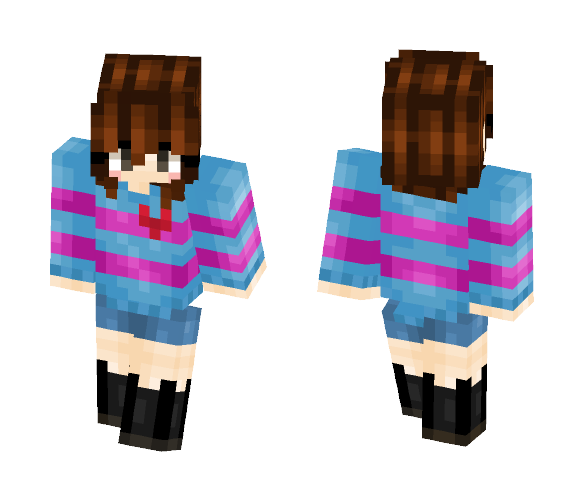 Frisk - Interchangeable Minecraft Skins - image 1