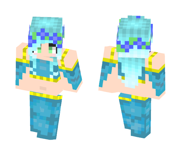 azure - Female Minecraft Skins - image 1