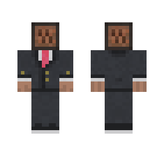 C418 with suit.