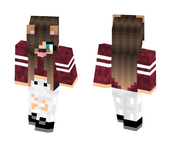 Snapchat dog filter ❤️ - Dog Minecraft Skins - image 1