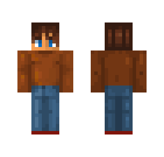 Flanell blue jeans boy (request) - Boy Minecraft Skins - image 2