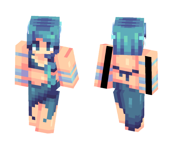 Sea Creature - Female Minecraft Skins - image 1
